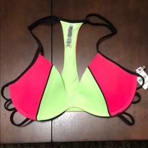 NWT PINK swim top